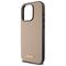 DKNY Grained Metal Logo MagSafe iPhone 15 Pro Case - Beige - Uncategorized Cases (2) - Cases - Techbox