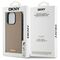 DKNY Grained Metal Logo MagSafe iPhone 15 Pro Case - Beige - Uncategorized Cases (2) - Cases - Techbox