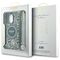Guess IML Flowers Allover Electro With Pearl Strap MagSafe case for iPhone 16 Pro Max - green | Techbox