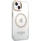 Guess Metal Outline MagSafe Case for iPhone 15 Plus / 14 Plus - Gold | Techbox
