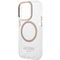 Guess Metal Outline Magsafe iPhone 15 Pro Max Case - Gold | Techbox