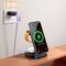 Joyroom JR-W15 Wireless Charger 3 in 1 Charging Station with MagSafe - Black | Techbox