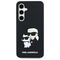 Karl Lagerfeld 3D Rubber Karl&amp;Choupette Case for Samsung Galaxy S24 FE - Black | Techbox