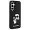 Karl Lagerfeld 3D Rubber Karl&amp;Choupette Case for Samsung Galaxy S24 FE - Black | Techbox