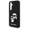 Karl Lagerfeld 3D Rubber Karl&amp;Choupette Case for Samsung Galaxy S24 FE - Black | Techbox