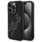 Karl Lagerfeld 3D Rubber Signature Case for iPhone 15 Pro Max - Black - Uncategorized Cases (2) - Cases - Techbox