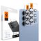 Spigen Optik Pro GLAS.TR EZ FIT 2-pack Camera Cover for Samsung Galaxy S25 Ultra - Black - Uncategorized Screen Protection (2) - Screen & Camera Protection - Techbox