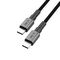 Tech-Protect UltraBoost DNA USB-C PD100W/5A Cable 50cm - Gray - Cables & Adapters - Cables & Accessories - Techbox