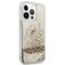 Guess 4G Big Liquid Glitter case for iPhone 13 Pro Max 6.7" - gold | Techbox