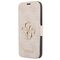 Guess GUBKP13X4GMGPI iPhone 13 Pro Max 6.7" pink/pink book 4G Big Metal Logo