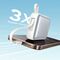 Joyroom JR-PBF27 10000mAh 22.5W Powerbank with Built-in USB-C and Lightning Cables - White - Travel Chargers - Smartphone Chargers - Techbox