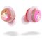Guess Bluetooth headphones GUTWSJ144ESF TWS + docking station fuchsia/fuschia Iridescent 4G Printed Logo