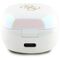 Guess Bluetooth headphones GUTWSJ144ESH TWS + docking station white/white Iridescent 4G Printed Logo