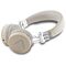 Guess Bluetooth on-ear headphones ENC GUBH70PGTSPSE beige/beige Grained Classic Round Shape