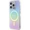 Guess GUHMP15XHITSU iPhone 15 Pro Max 6.7" purple/purple hardcase IML Iridescent MagSafe