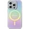 Guess GUHMP15XHITSU iPhone 15 Pro Max 6.7" purple/purple hardcase IML Iridescent MagSafe