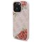 Guess GUHMP16LP4ROPEMCP iPhone 16 Pro 6.3" pink/pink hardcase 4G Flowers Print MagSafe