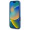 Guess GUHMP16SP4ROPEMCB iPhone 16 6.1" blue/blue hardcase 4G Flowers Print MagSafe