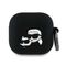 Karl Lagerfeld KLA4RUNKCHK AirPods 4 cover black/black Silicone Karl&amp;Chaupette Head 3D - Smartphone Accessories - Cables & Accessories - Techbox