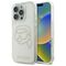 Karl Lagerfeld KLHCP16XHKHDCELT iPhone 16 Pro Max 6.9" transparent hardcase IML Rhinestones Karl Head