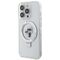 Karl Lagerfeld KLHMP15LHMRSKCH iPhone 15 Pro 6.1" white/white hardcase Ring Stand Karl&amp;Choupette MagSafe