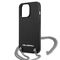 Karl Lagerfeld Leather Textured and Chain Case for iPhone 13 Pro Max 6.7" - Black | Techbox