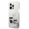 Karl Lagerfeld Liquid Glitter Karl&amp;Choupette case for iPhone 13 Pro Max 6.7" - silver - Uncategorized Cases (2) - Cases - Techbox