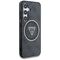 Guess 4G Glitter Triangle Buttons MagSafe Case for Samsung Galaxy S25 Plus Black | Techbox