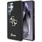 Guess Fixed Glitter Big 4G Metal Logo case for Samsung Galaxy S25 Ultra black | Techbox