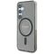 Guess Glitter Circle Classic Logo MagSafe case for Samsung Galaxy S25 black | Techbox