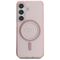 Guess Glitter Circle Classic Logo MagSafe Case for Samsung Galaxy S25 Pink | Techbox