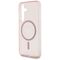 Guess Glitter Circle Classic Logo MagSafe Case for Samsung Galaxy S25 Pink | Techbox