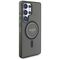 Guess Glitter Circle Classic Logo MagSafe case for Samsung Galaxy S25 Ultra black - Samsung Cases - Cases - Techbox