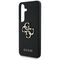 Guess Grained Big 4G Logo Small Classic Logo case for Samsung Galaxy S25 Plus black | Techbox