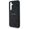 Guess Leather 4G Colored Ring Classic Logo MagSafe Samsung Galaxy S25 case black | Techbox