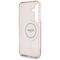 Guess Rhinestones Printed Classic Logo MagSafe Samsung Galaxy S25 Case Pink | Techbox