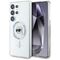 Case Karl Lagerfeld Button Karl Head Printed Logo MagSafe Samsung Galaxy S25 Ultra white | Techbox