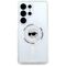 Case Karl Lagerfeld Button Karl Head Printed Logo MagSafe Samsung Galaxy S25 Ultra white | Techbox