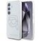 Case Karl Lagerfeld Rhinestones Karl Head Logo Samsung Galaxy S25 transparent - Samsung Cases - Cases - Techbox