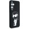 Case Karl Lagerfeld Silicone Graffiti Ikonik Printed Logo MagSafe Samsung Galaxy S25 black | Techbox
