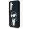 Case Karl Lagerfeld Silicone Graffiti Ikonik Printed Logo MagSafe Samsung Galaxy S25 black | Techbox