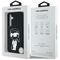 Case Karl Lagerfeld Silicone Graffiti Ikonik Printed Logo MagSafe Samsung Galaxy S25 black | Techbox