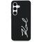 Case Karl Lagerfeld Silicone Metal Signature Logo Samsung Galaxy S25 black - Uncategorized Cases (2) - Cases - Techbox