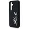 Case Karl Lagerfeld Silicone Metal Signature Logo Samsung Galaxy S25 black - Uncategorized Cases (2) - Cases - Techbox