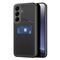 Dux Ducis Rafi II Case for Samsung Galaxy S25+ with Stand and Wallet - Black | Techbox
