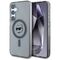 Karl Lagerfeld Button Choupette Head Printed Logo MagSafe Samsung Galaxy S25 case black | Techbox