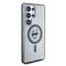 Karl Lagerfeld Button Choupette Head Printed Logo MagSafe Samsung Galaxy S25 Ultra case black | Techbox
