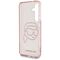 Karl Lagerfeld Rhinestones K. Head Logo Samsung Galaxy S25 Case Pink - Samsung Cases - Cases - Techbox