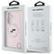 Karl Lagerfeld Silicone Double Heads And Circle MagSafe Samsung Galaxy S25 Case Pink - Samsung Cases - Cases - Techbox