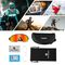 Rockbros Cycling Glasses Photochromic UV Protection with Corrective Insert Orange Lenses - Black - Bicycle - Sports & Fitness - Techbox